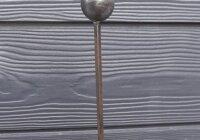 50cm 8mm garden stake with ball finial